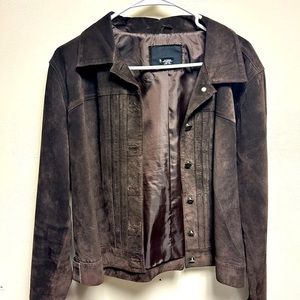 Women’s Vintage Brown Suede (Soft Leather) Jacket